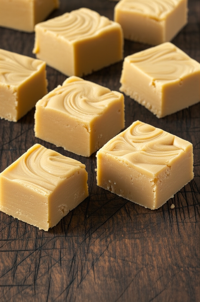 Delicious creamy dulce de leche fudge pieces