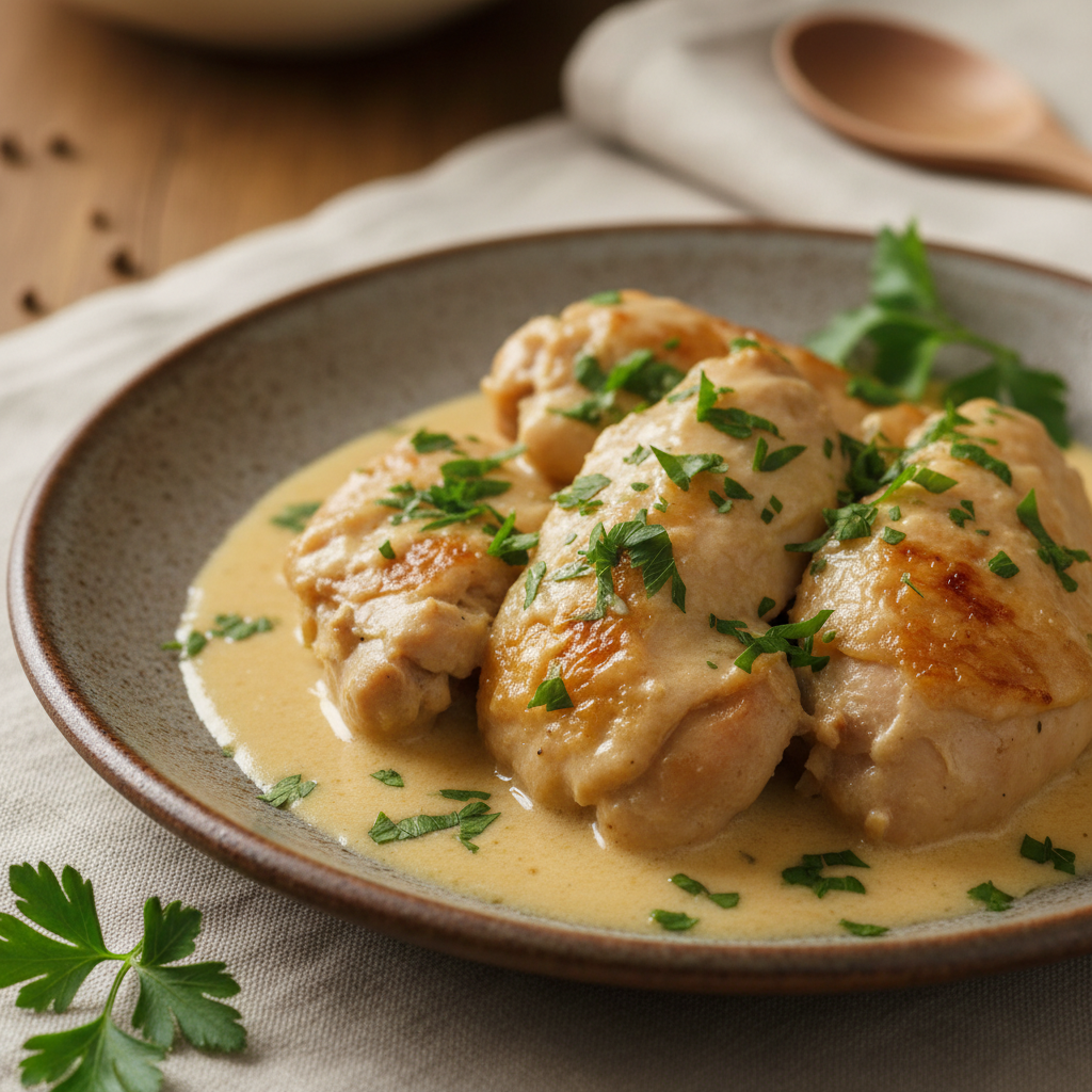 Marry Me Chicken ready to serve