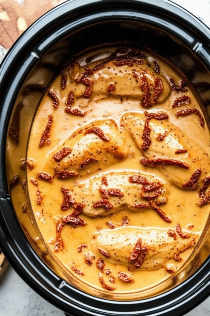 Crockpot Marry Me Chicken dish