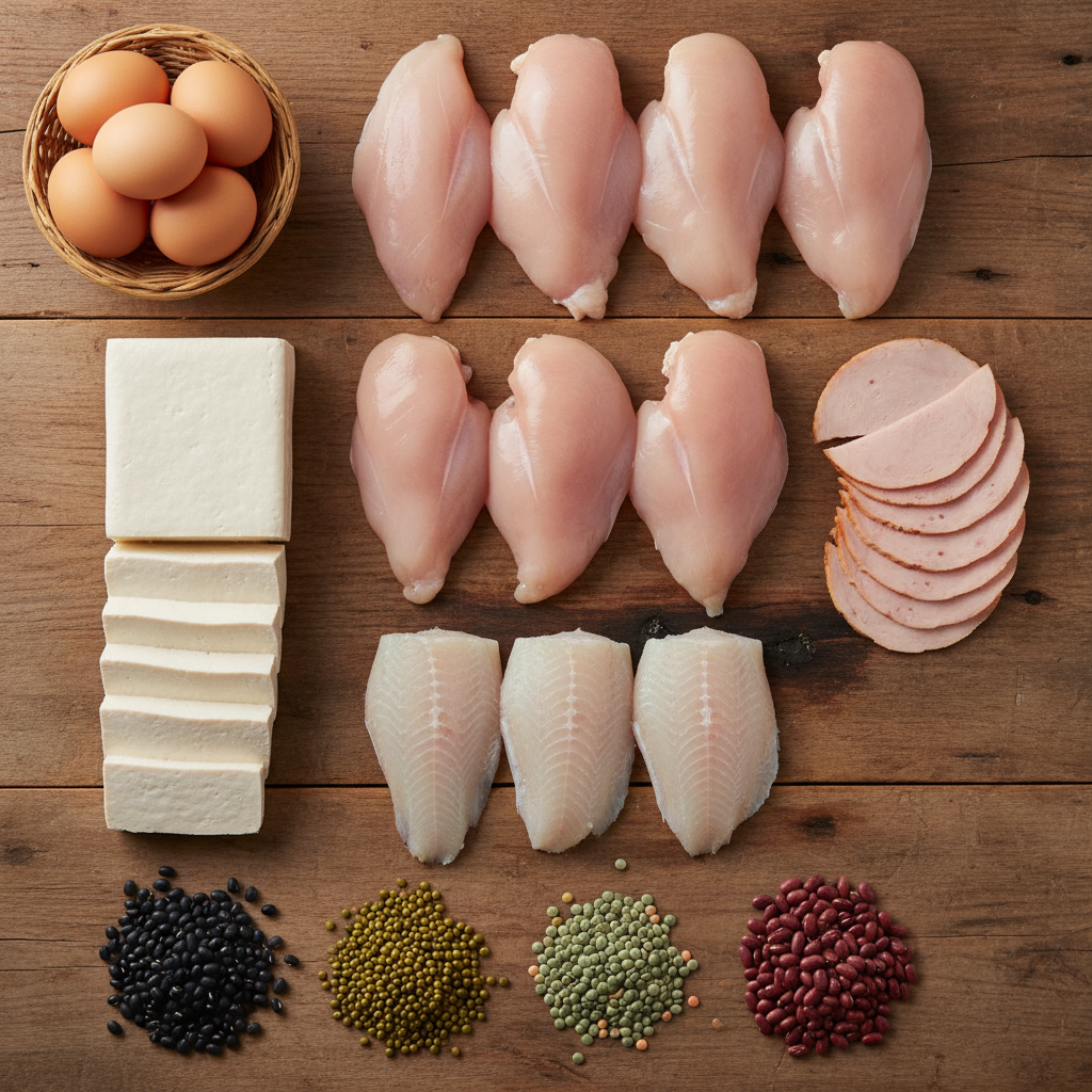 Lean proteins for low carb diabetic diet