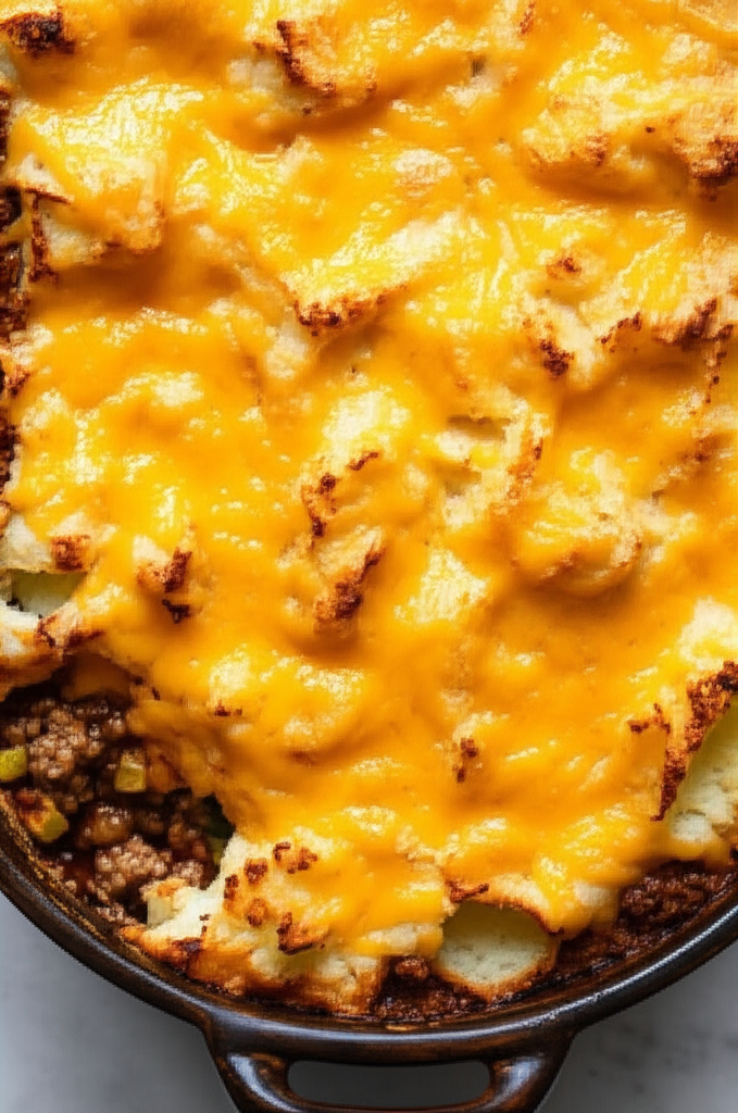Ground Turkey Shepherd's Pie preparation