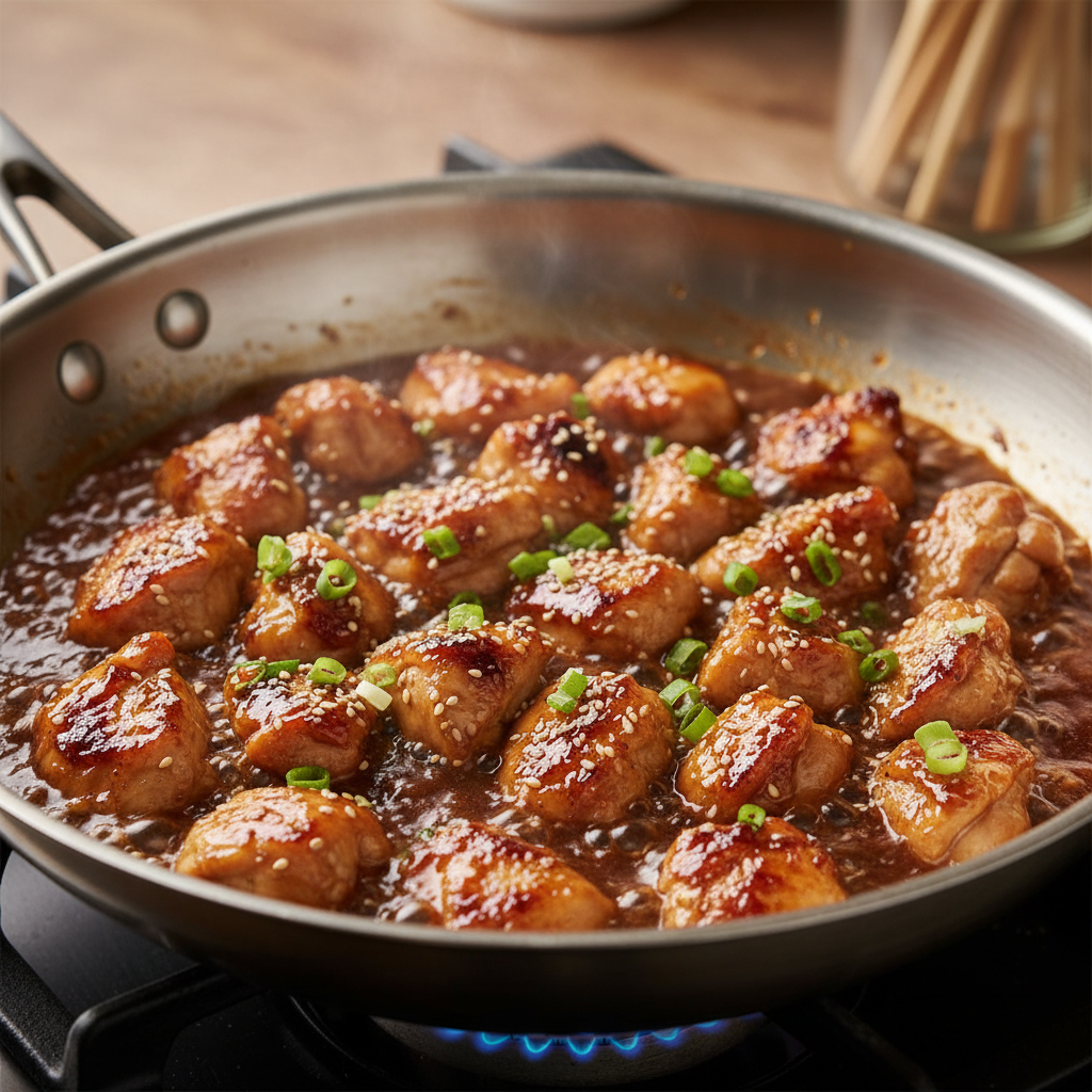 Teriyaki chicken dish