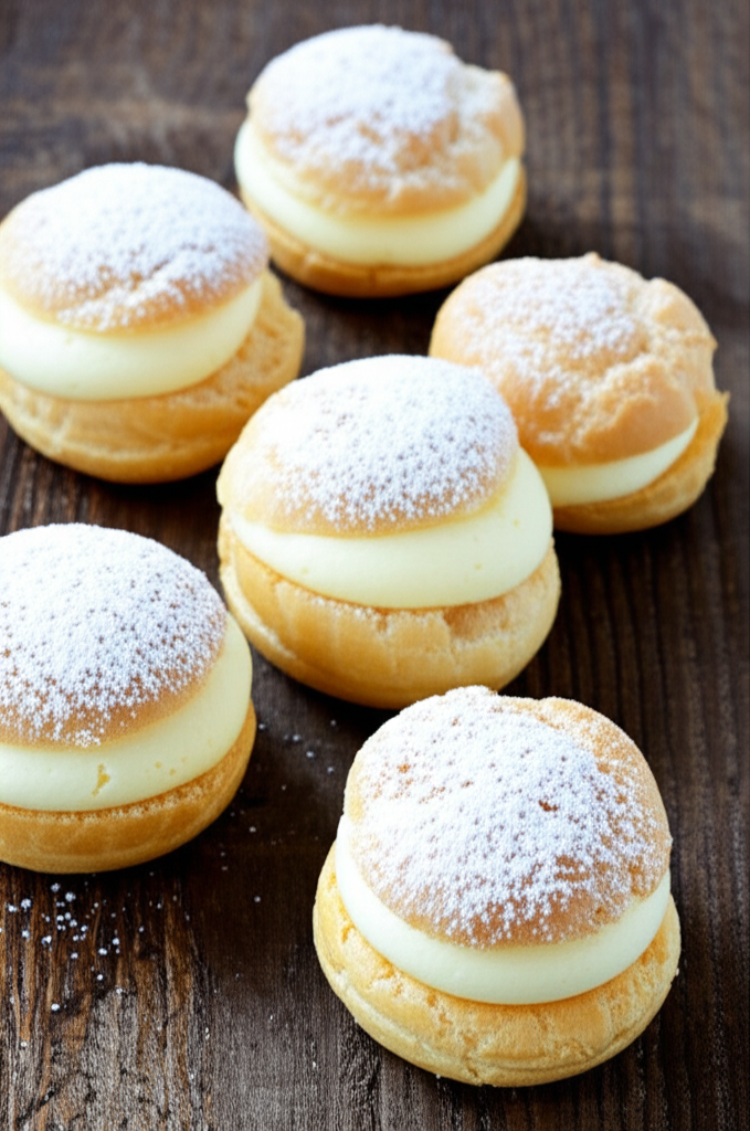 Eggnog Cream Puffs introduction