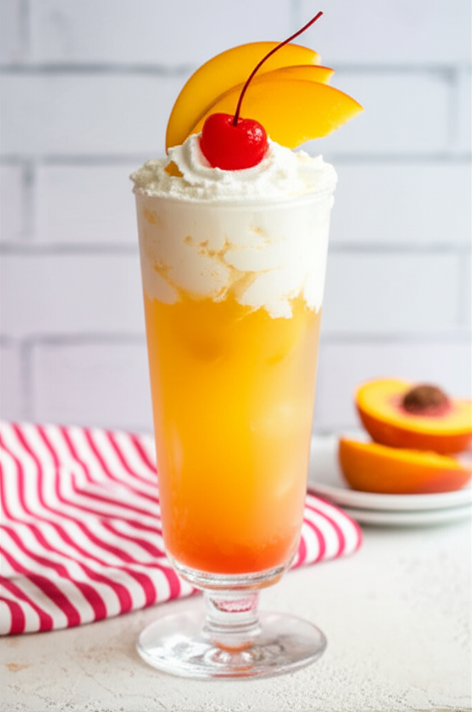 Fuzzy Sunset Dirty Soda summer drink