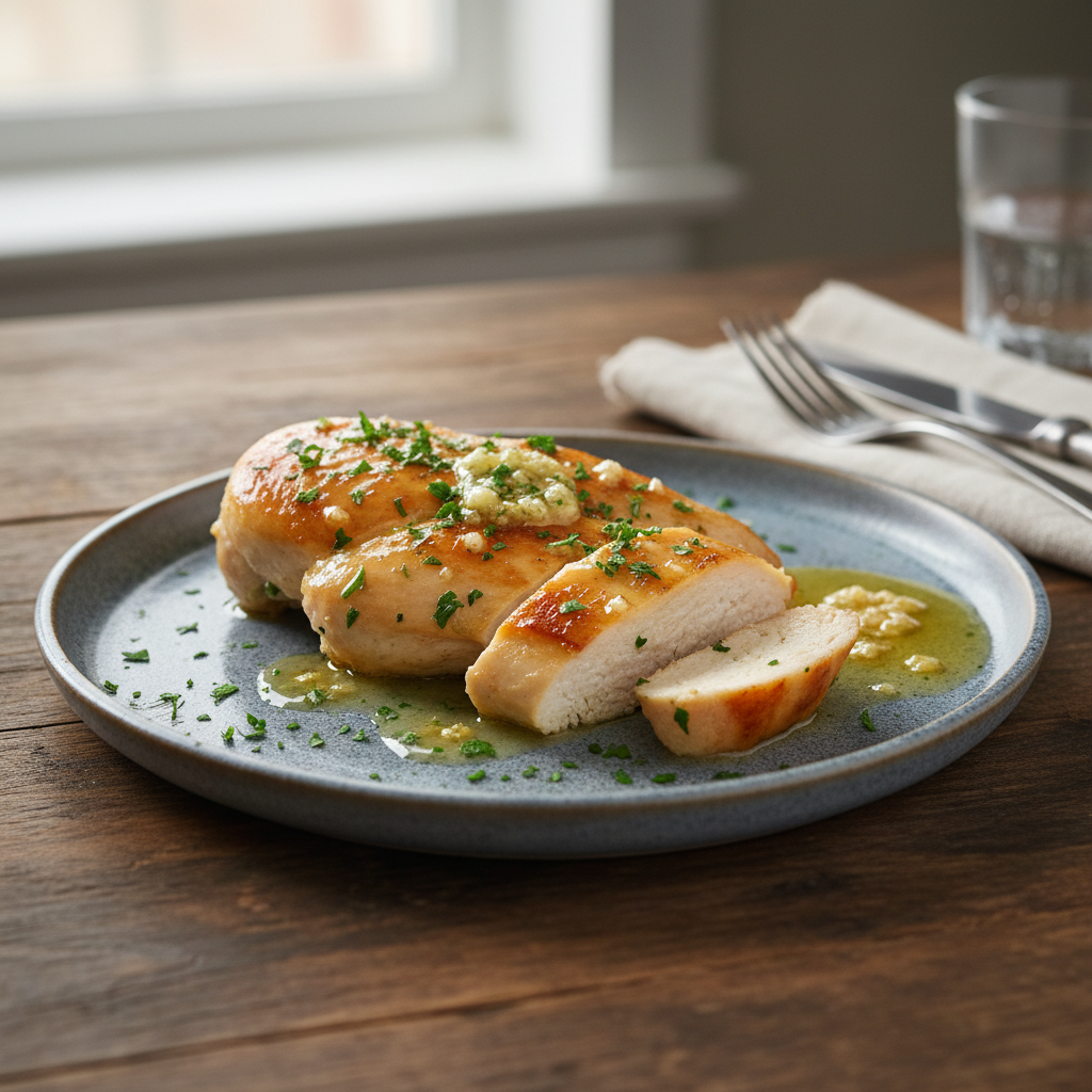 Serving Suggestions for Garlic Butter Baked Chicken Breast