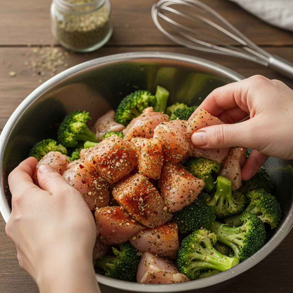 Grilled chicken on the barbecue