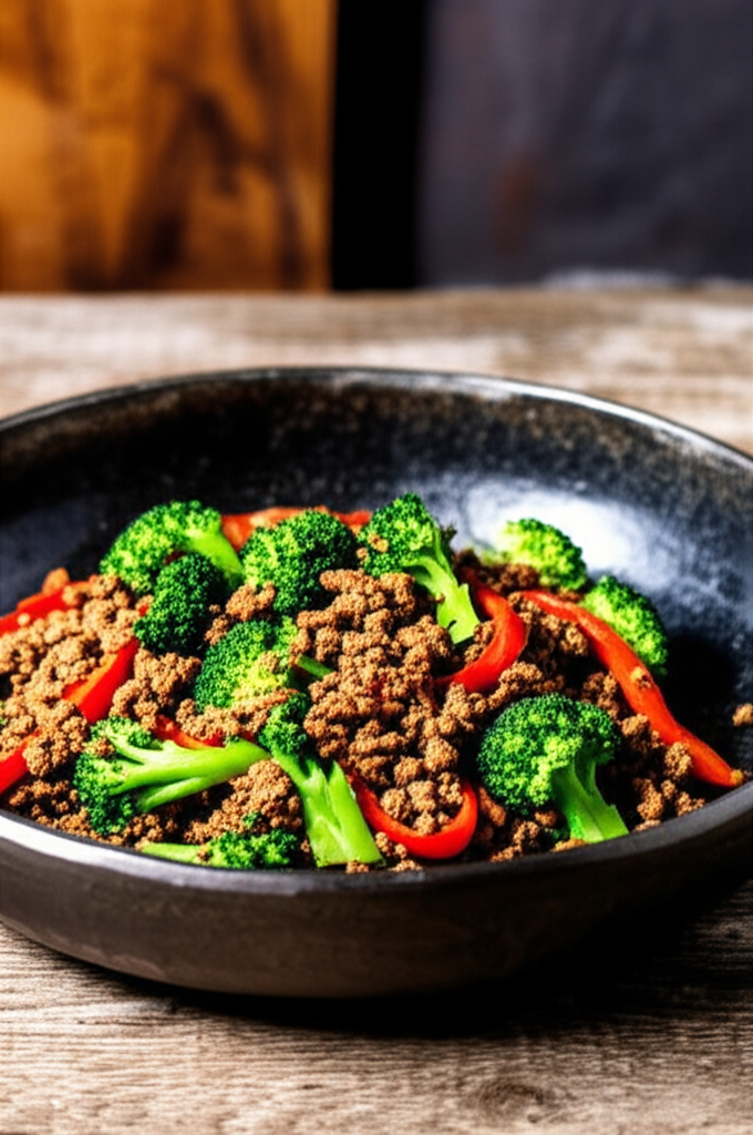 Keto Beef and Broccoli dish