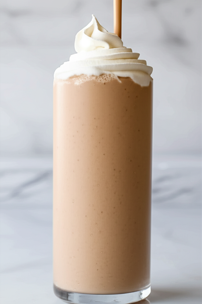 Hazelnut Mocha Smoothie Ingredients and Setup