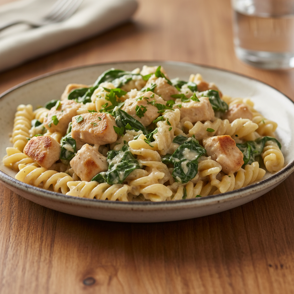 Cooking seasoned chicken in skillet