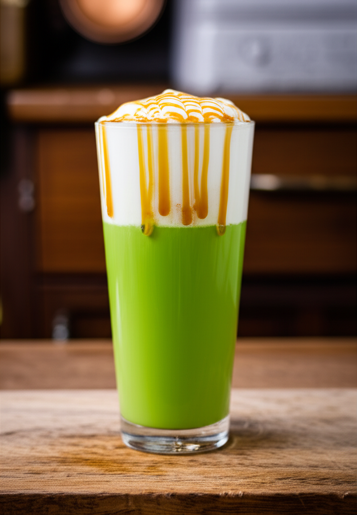 Dunkin' matcha drink selection