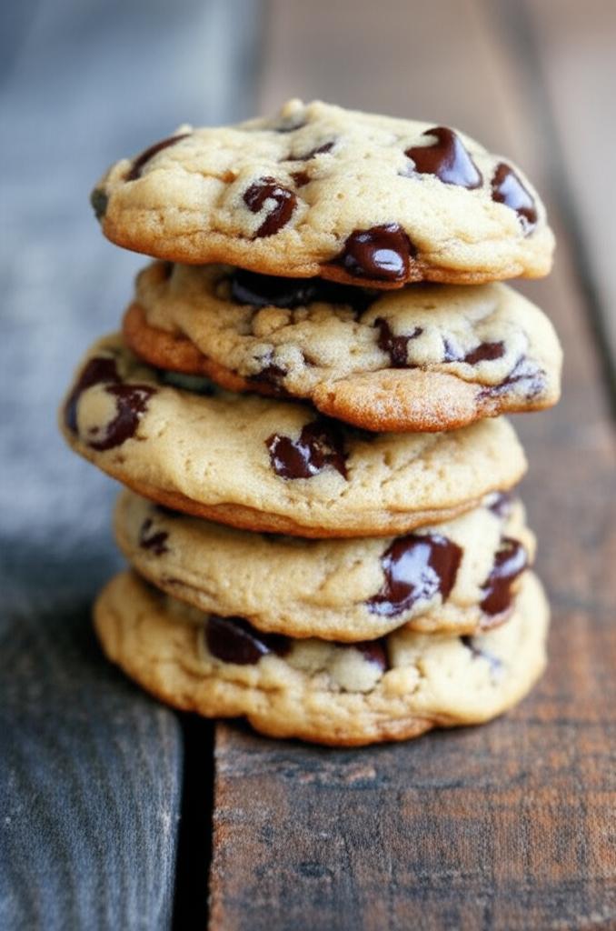 Banana chocolate chip cookies