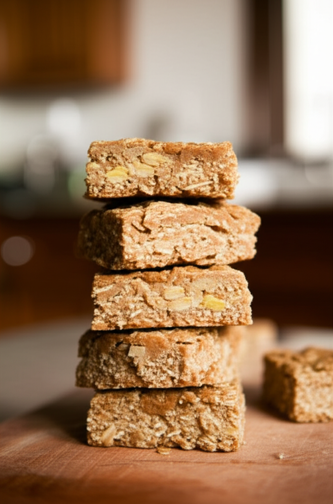 Banana Peanut Butter Oatmeal Bars main image