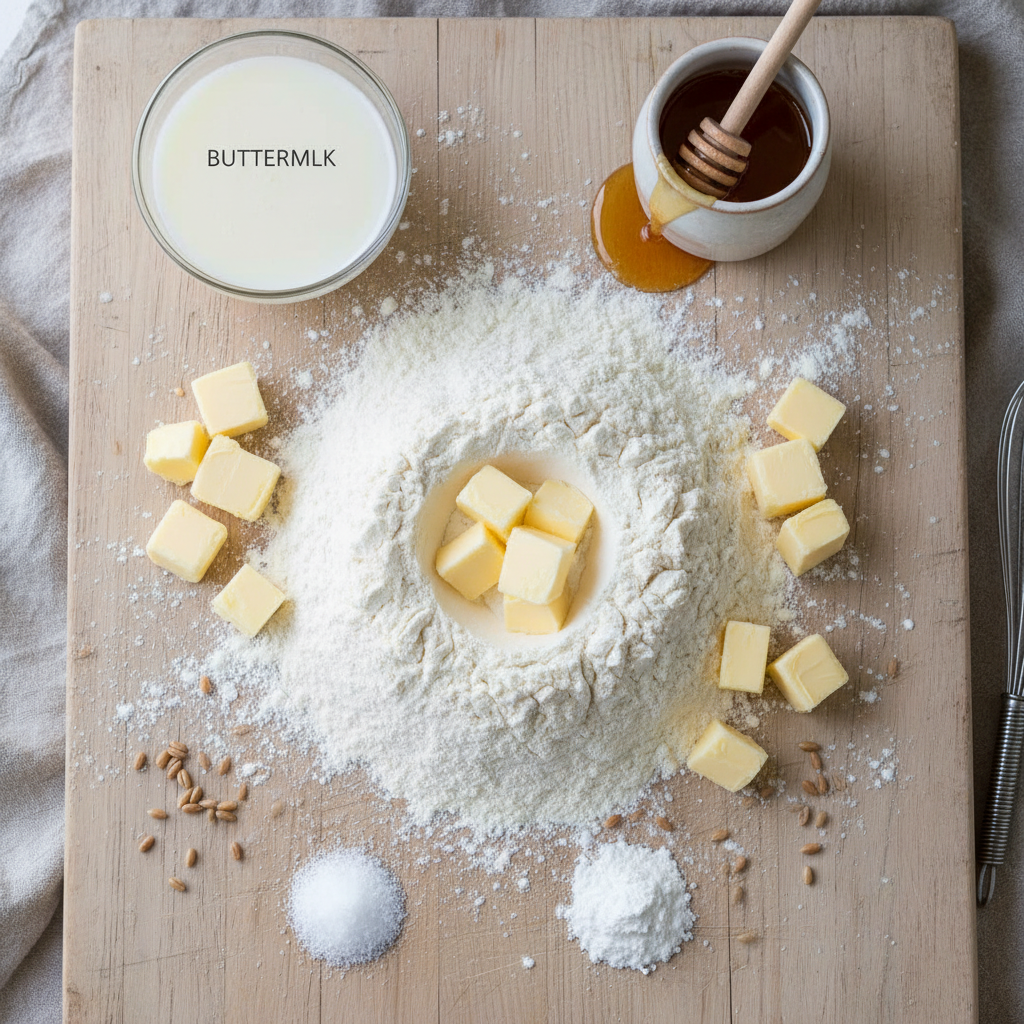 Kitchen tools for making biscuits