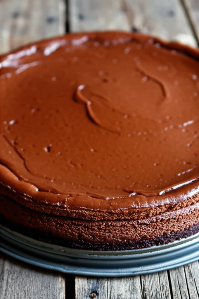 Chocolate Cottage Cheese Cheesecake