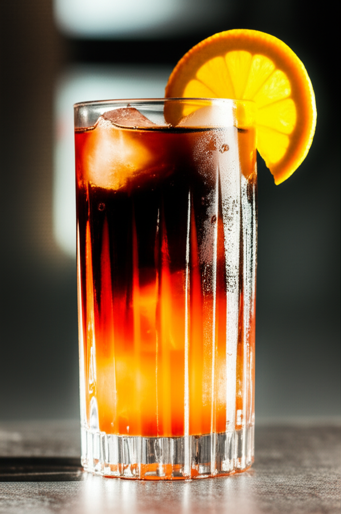 Cold Brew Orange Tonic Drink