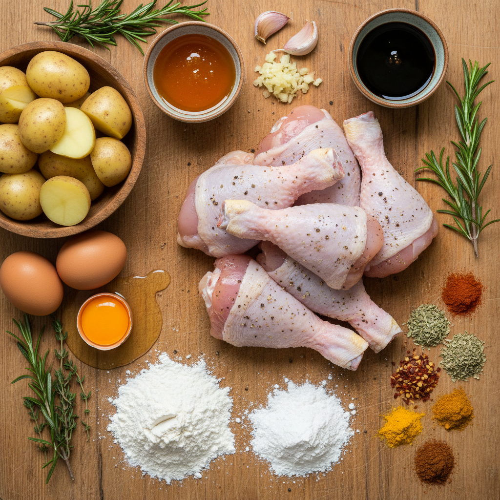 Honey Sesame Chicken Ingredients