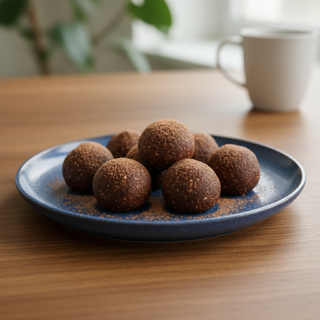 Serve Chocolate Espresso Protein Balls