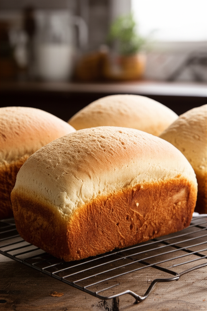 Honey Buttermilk Bread fresh and light