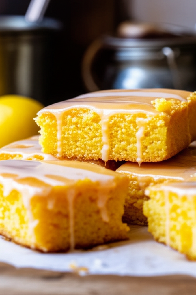 Lemon Brownies fresh citrus bars