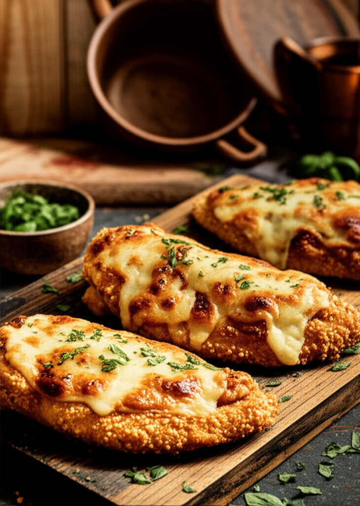 Longhorn Steakhouse Parmesan Chicken on plate