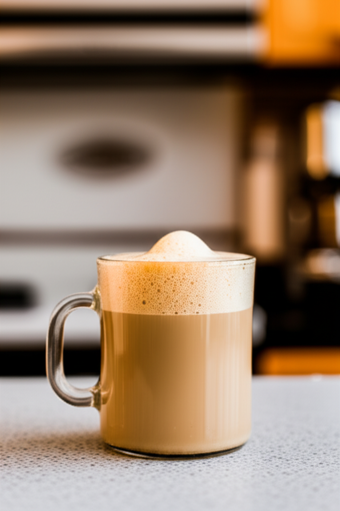 Cup of Maple Brown Sugar Protein Coffee