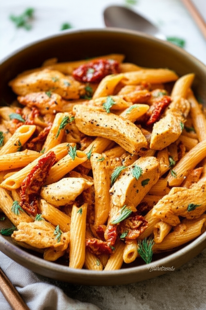 Delicious Marry Me Chicken Pasta served on a plate