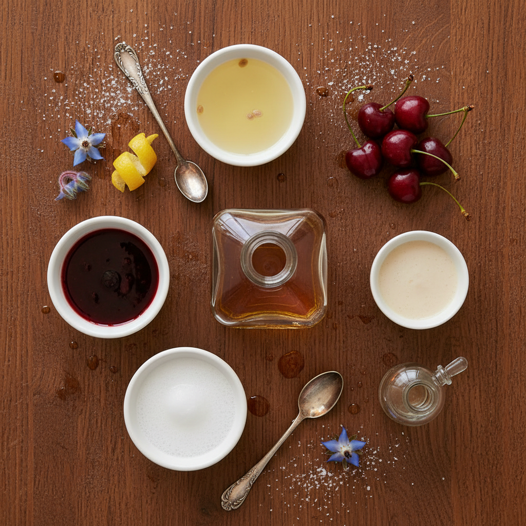 Ingredients for Cherry Blossom Sour