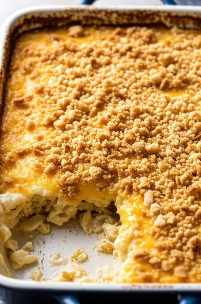 Million Dollar Chicken Casserole dish