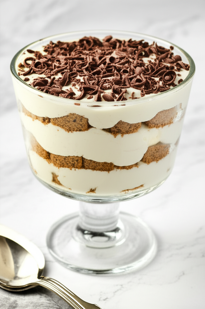 Mocha Biscuit Pudding with coffee and chocolate