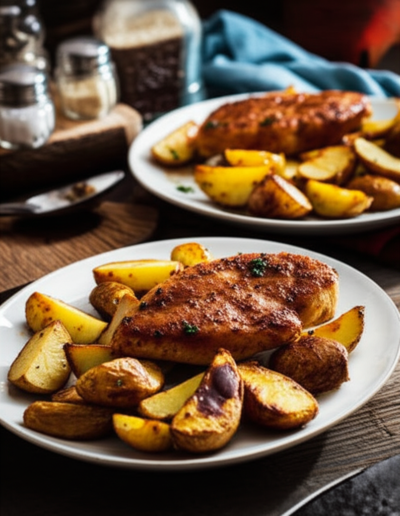 Tender chicken breasts with quick and tasty sauce