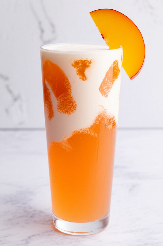 Peachy Chill Dirty Soda refreshing drink