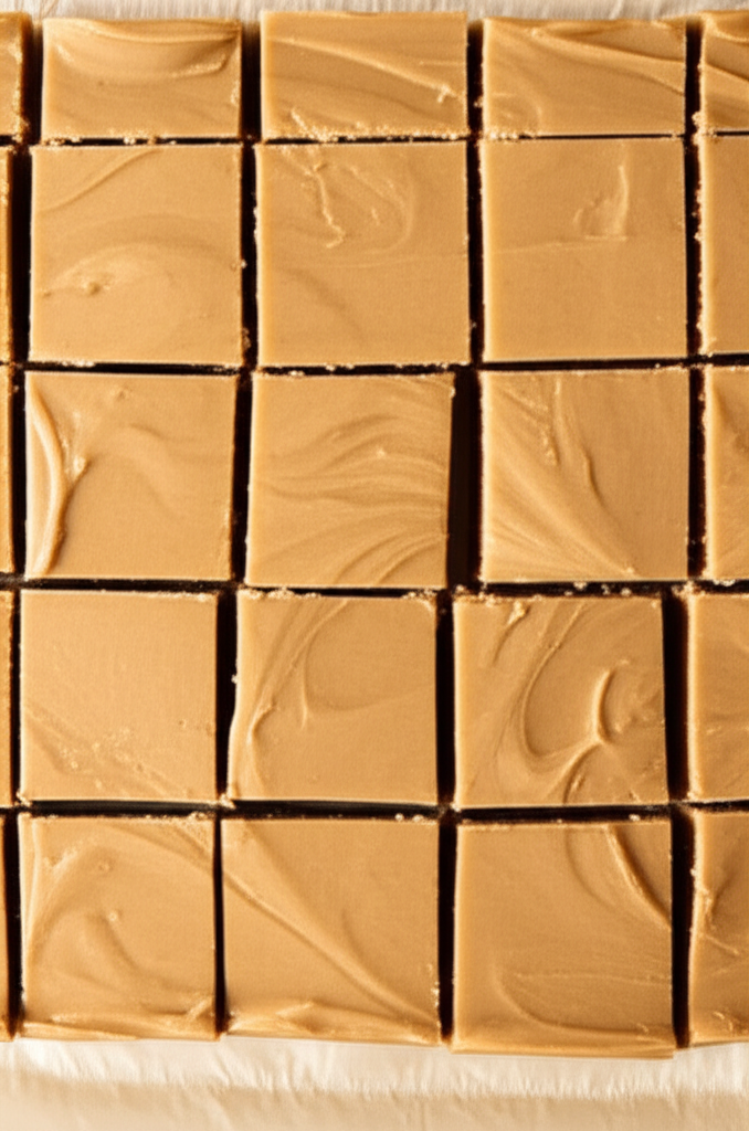 Peanut butter fudge dessert on a plate