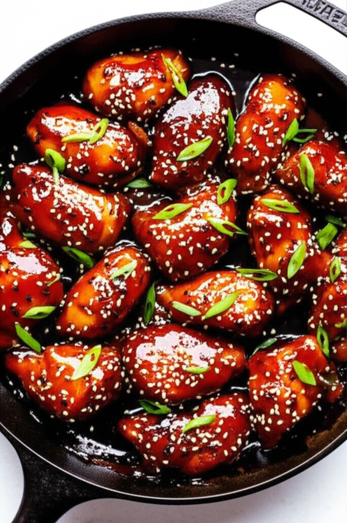 Sesame Chicken Dish