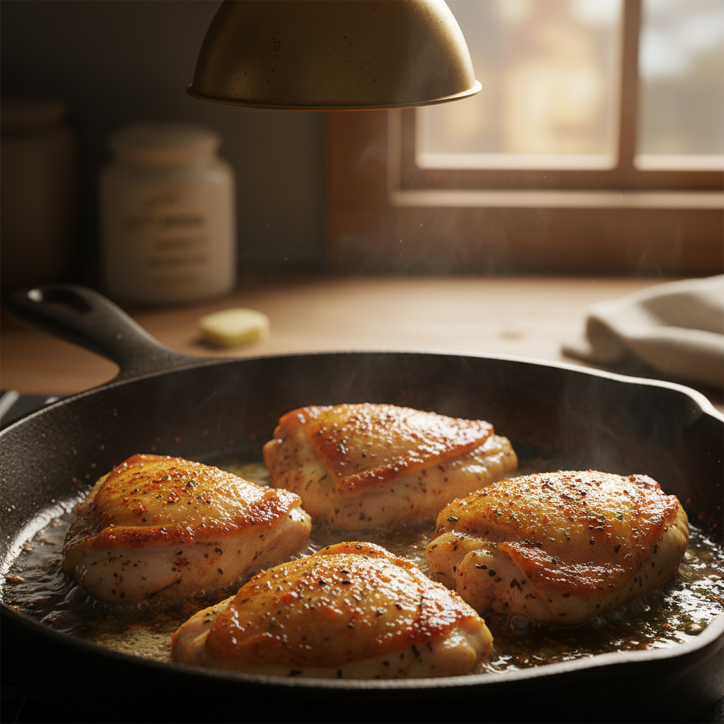 Sheet Pan Sesame Chicken and Veggies ready on the pan
