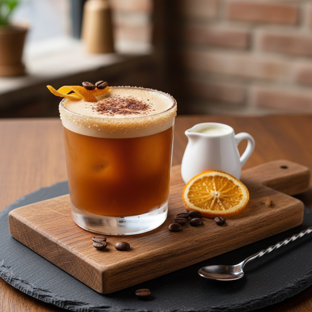 Enjoy your Siciliano coffee cocktail