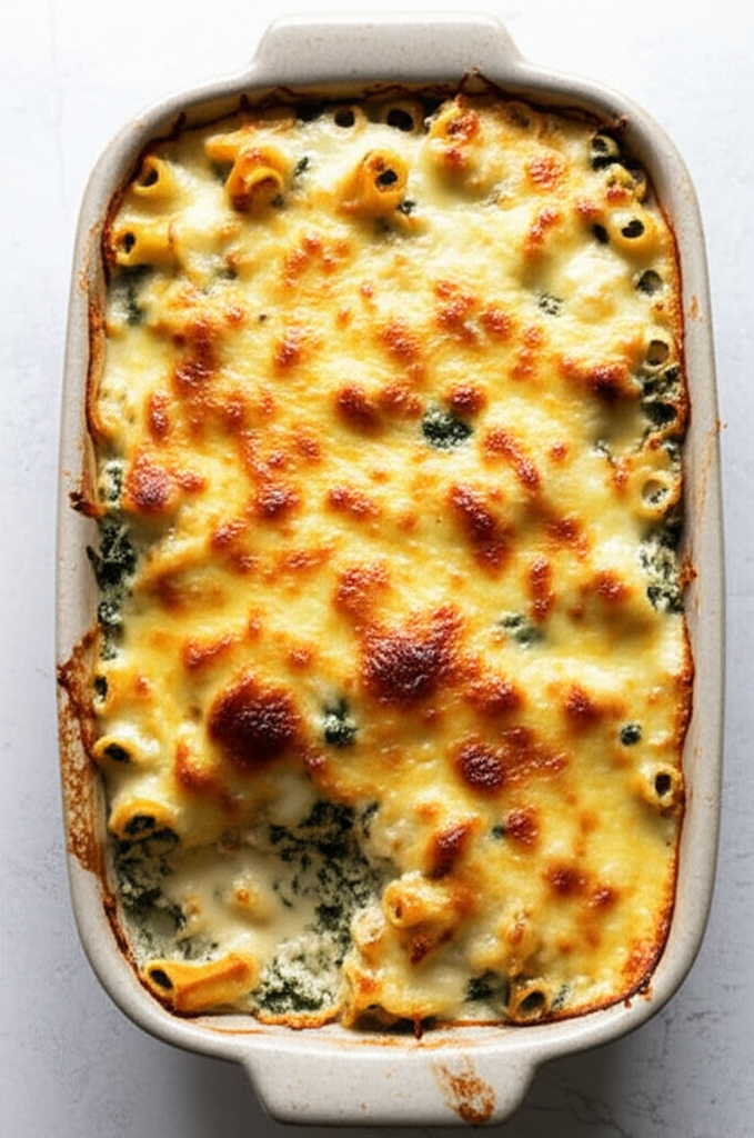 Delicious Spinach and Ricotta Pasta Bake
