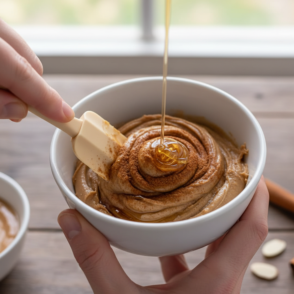 Making the Cinnamon Swirl