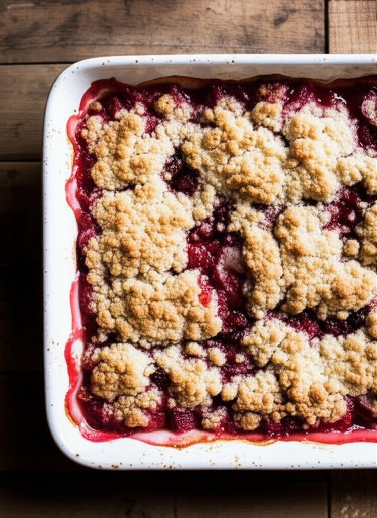Fresh strawberries ready for cobbler