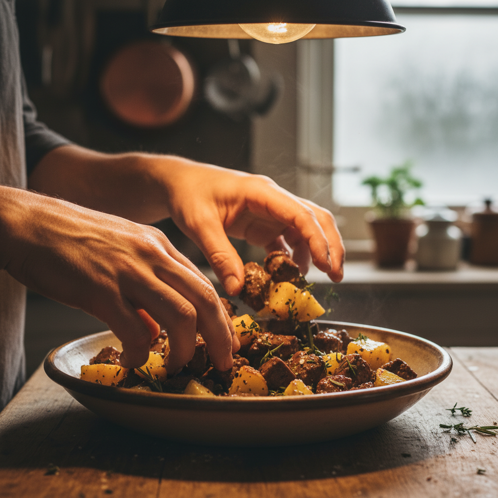 Various liver-healthy foods and herbs preparation