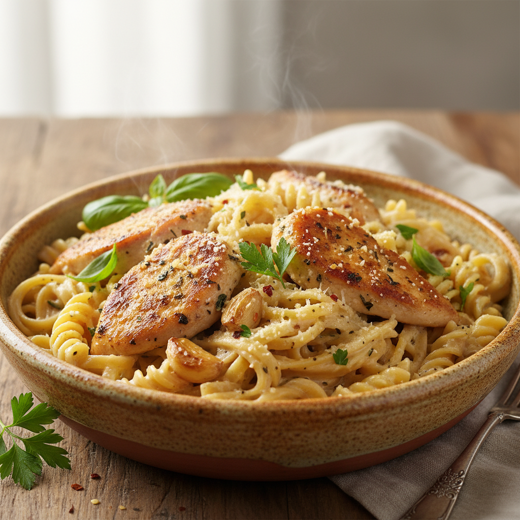 Mixing ingredients in the crockpot