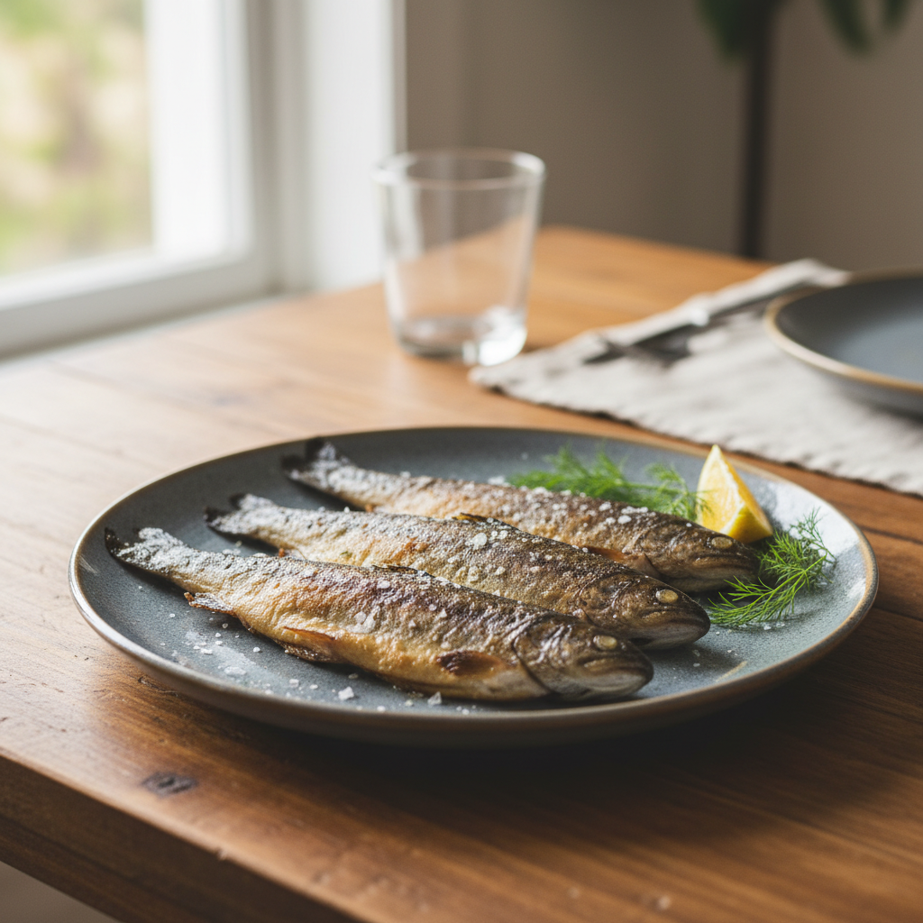 Baked brookies cooling on rack with salt sprinkle