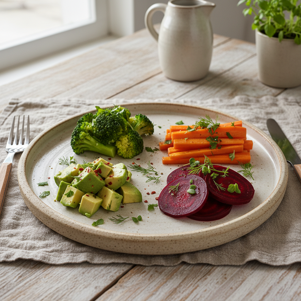 Healthy snacks and meals preparation