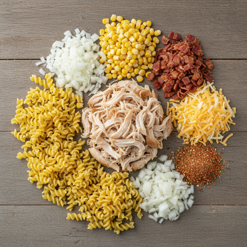 Ingredients for Chicken Casserole