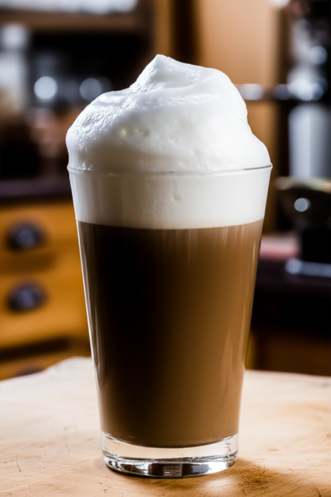 Bone Dry Cappuccino coffee cup