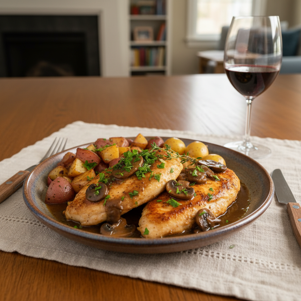 Healthy fiber foods on a kitchen table