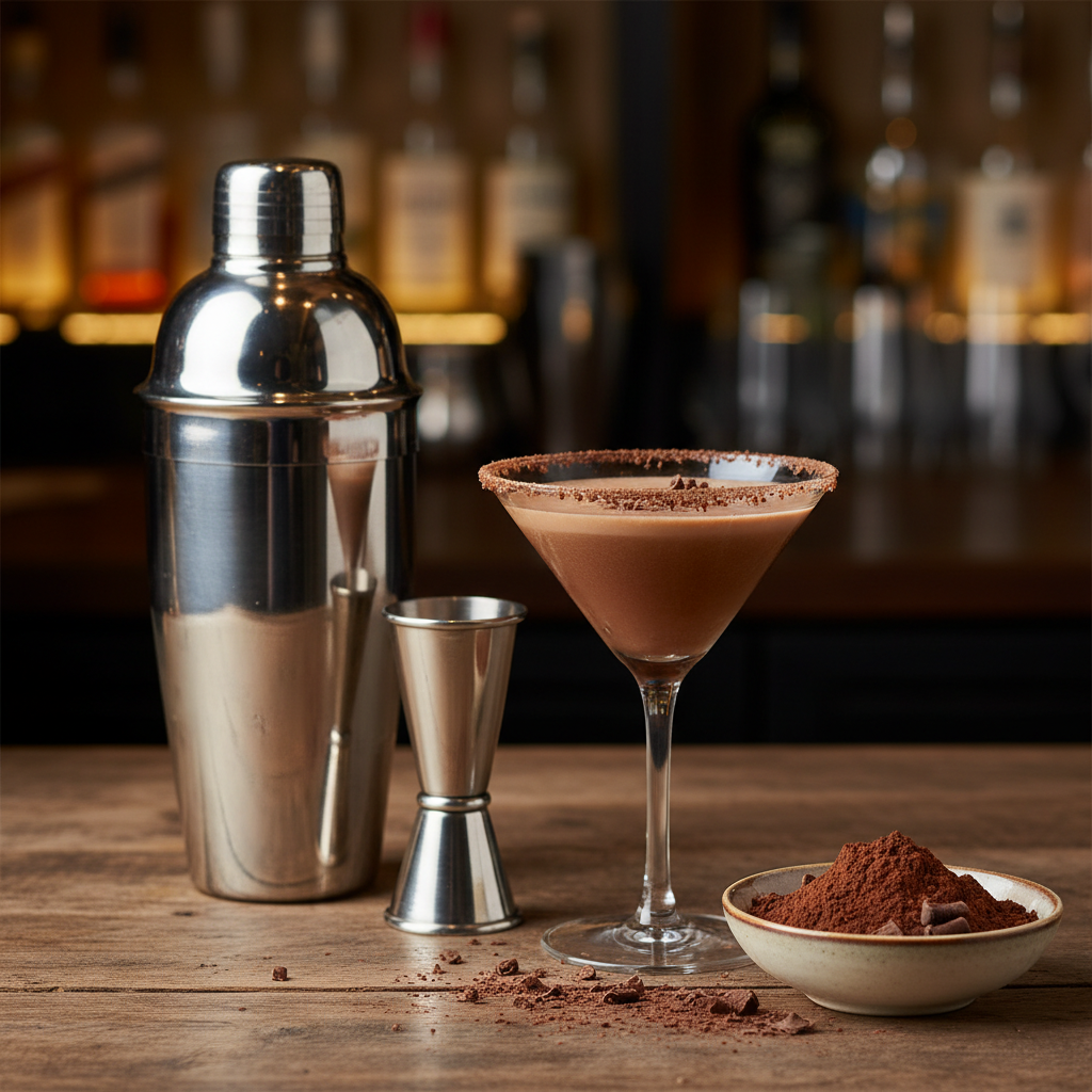 Ingredients for Baileys Irish Martini