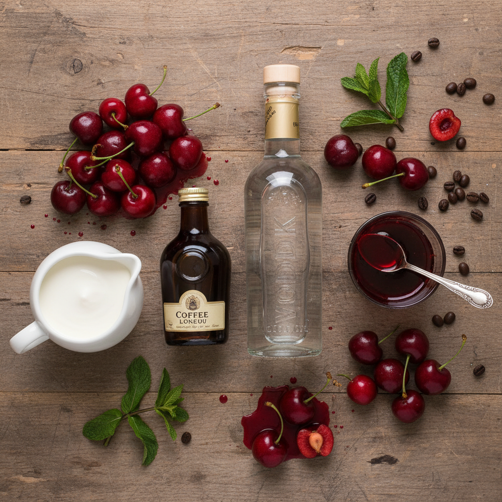 Cherry White Russian Ingredients