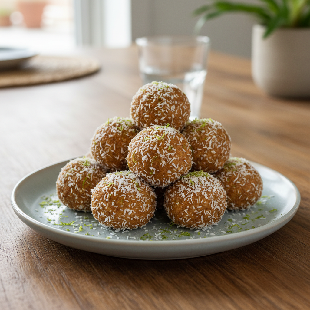 Coconut Lime Protein Balls Storage and Serving Suggestions