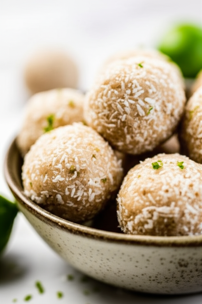 Coconut Lime Protein Balls Introduction