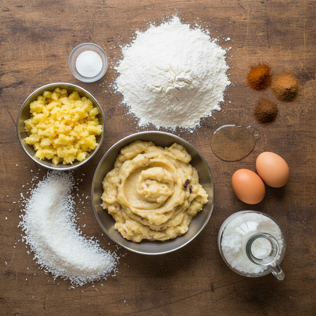 Close-Up of Ingredients and Tools